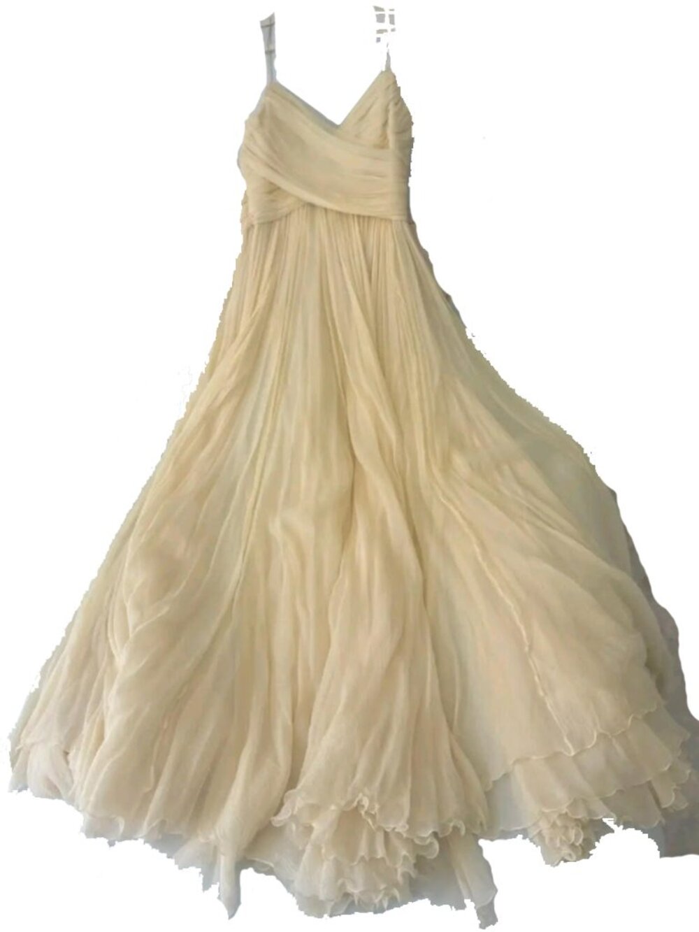 iso chloe yellow gown